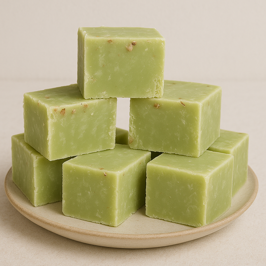 Pistachio fudge